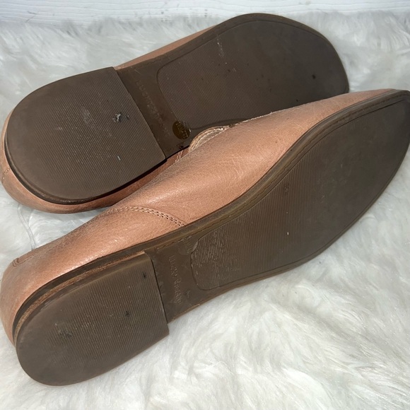 Lucky Brand Loafers Shoes Leather Beige Slip-On Business Casual Women’s Size 10 - Picture 3 of 4